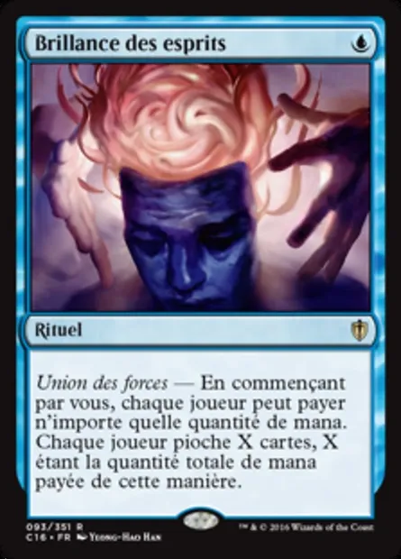 Brillance des esprits, carte Magic C16 93 — extension Commander 2016