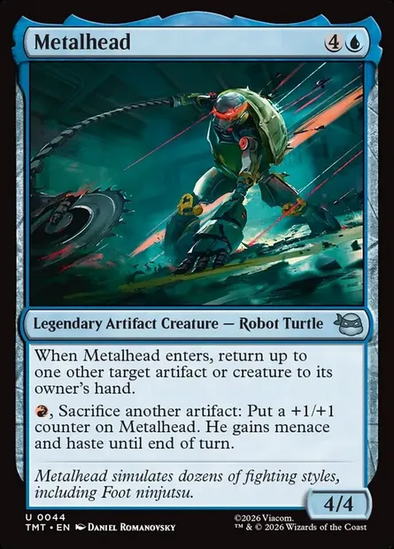 Metalhead, Magic card TMT 44 — Teenage Mutant Ninja Turtles set