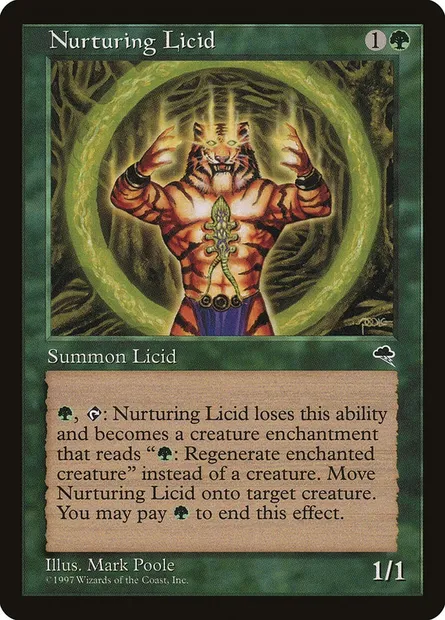 Nurturing Licid, Magic card TMP 242 — Tempest set