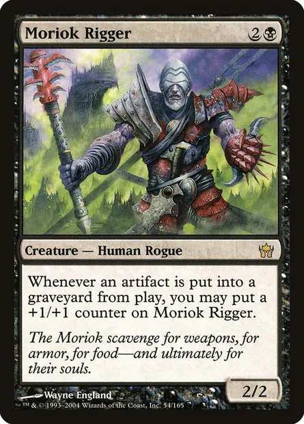 Moriok Rigger, Magic card 5DN 54 — Fifth Dawn set