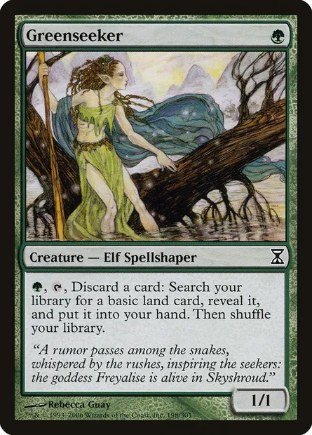 Greenseeker, Magic card TSP 198 — Time Spiral set
