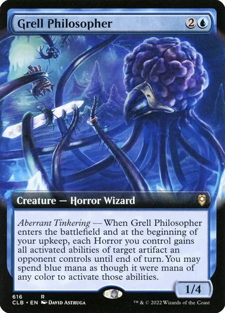 Grell Philosopher, Magic card CLB 616 — Commander Legends: Battle for Baldur's Gate set