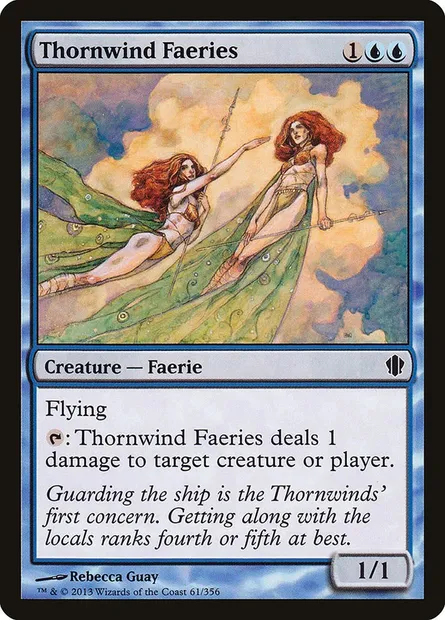 Thornwind Faeries, Magic card C13 61 — Commander 2013 set