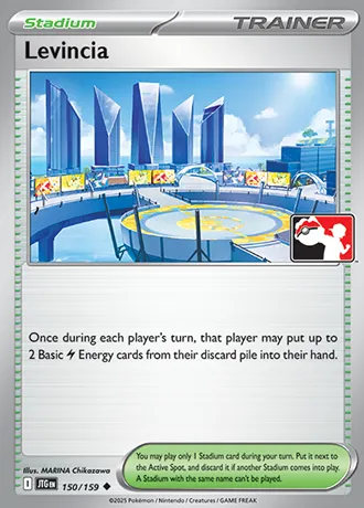 Levincia, Pokémon card PPS 150-5 — Play! Pokémon Prize Pack Series set