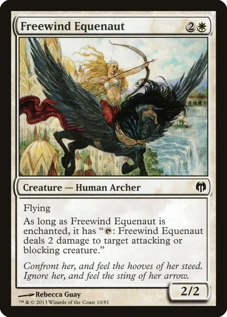 Freewind Equenaut, Magic card DDL 10 — Duel Decks: Heroes vs. Monsters set