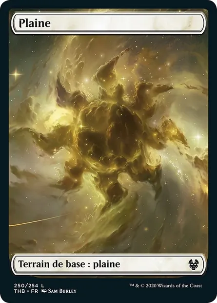 Plaine, carte Magic THB 250 — extension Theros Beyond Death