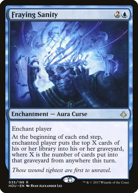 Fraying Sanity, Magic card HOU 35 — Hour of Devastation set