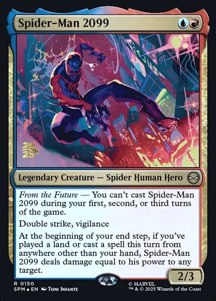 Spider-Man 2099, Magic card PSPM 150s — Marvel's Spider-Man Promos set