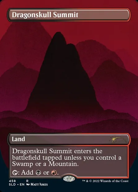 Dragonskull Summit, Magic card SLD 458 — Secret Lair Drop set