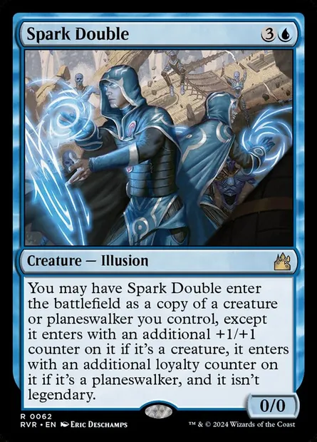 Spark Double, Magic card RVR 62 — Ravnica Remastered set