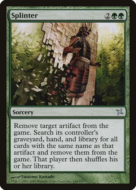 Splinter, Magic card BOK 146 — Betrayers of Kamigawa set