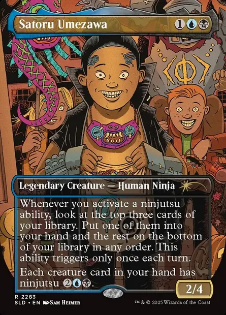 Satoru Umezawa, Magic card SLD 2283 — Secret Lair Drop set