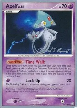 Azelf Lv.55, Pokémon card WCD10 019 — World Championship Decks 2010 set