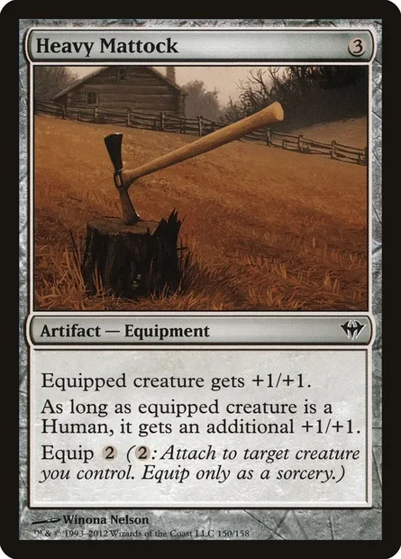Heavy Mattock, Magic card DKA 150 — Dark Ascension set