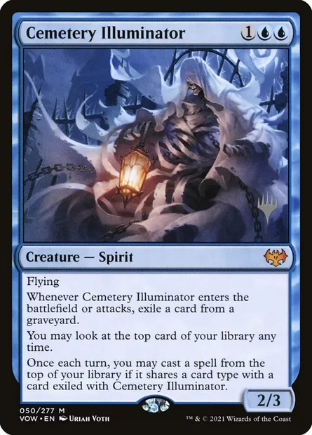 Cemetery Illuminator, Magic card PVOW 50p — Innistrad: Crimson Vow Promos set