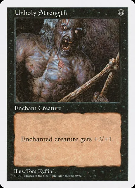 Force impie, carte Magic 5ED 201 — extension Cinquième Edition