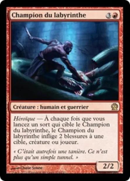Champion du labyrinthe, carte Magic THS 126 — extension Theros