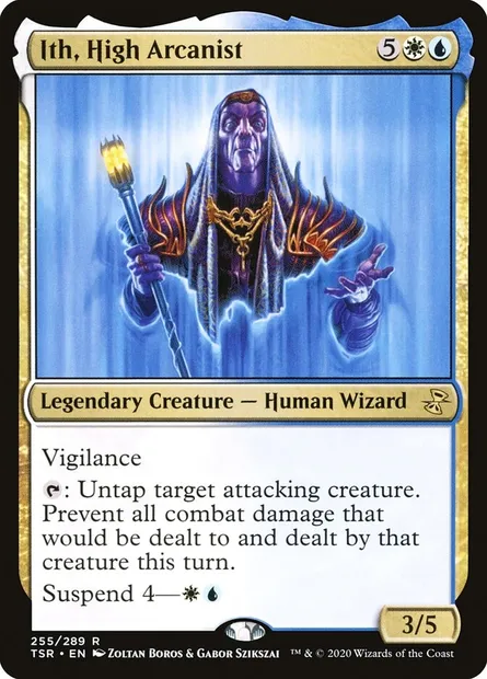 Ith, High Arcanist, Magic card TSR 255 — Time Spiral Remastered set