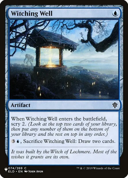 Witching Well, Magic card PLST ELD-74 — The List set