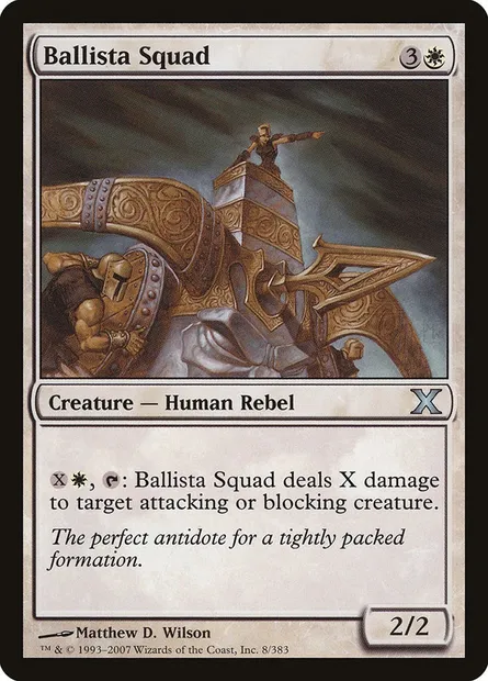 Ballista Squad, Magic card 10E 8 — Tenth Edition set