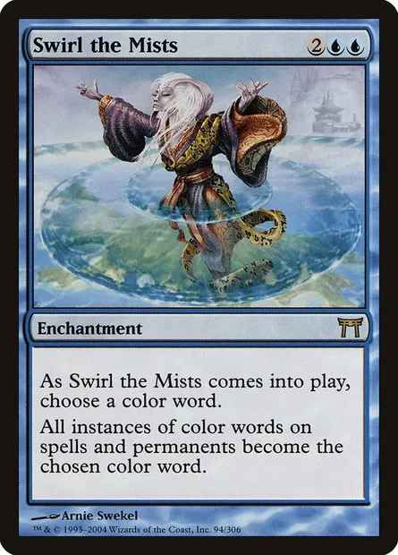 Swirl the Mists, Magic card CHK 94 — Champions of Kamigawa set
