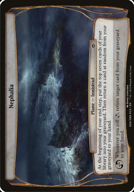 Nephalia, Magic card OPCA 56 — Planechase Anthology Planes set