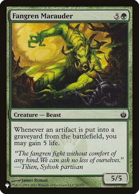 Fangren Marauder, Magic card PLST MBS-79 — The List set