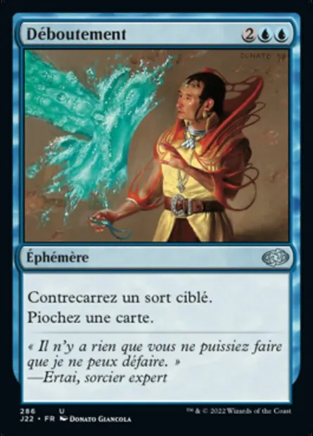 Déboutement, carte Magic J22 286 — extension Jumpstart 2022