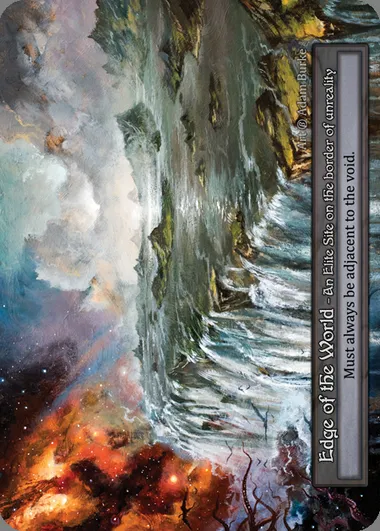 Edge of the World, Sorcery card BET 357 — Beta set