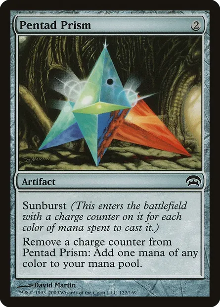 Pentad Prism, Magic card HOP 122 — Planechase set
