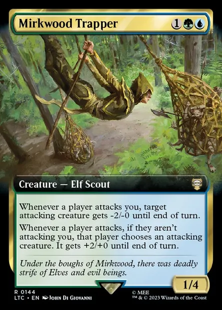 Mirkwood Trapper, Magic card LTC 144 — Tales of Middle-earth Commander set