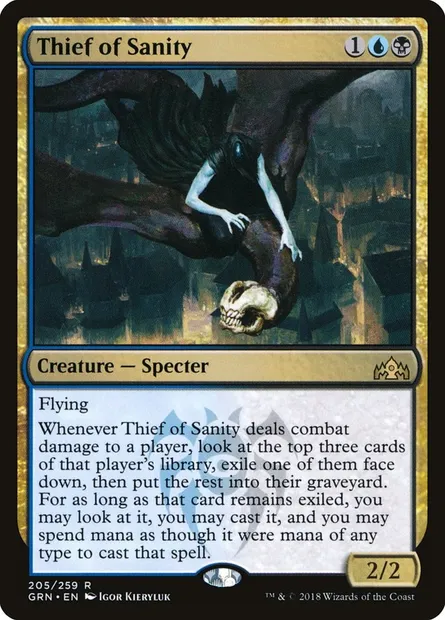 Thief of Sanity, Magic card GRN 205 — Guilds of Ravnica set
