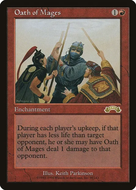 Oath of Mages, Magic card EXO 90 — Exodus set