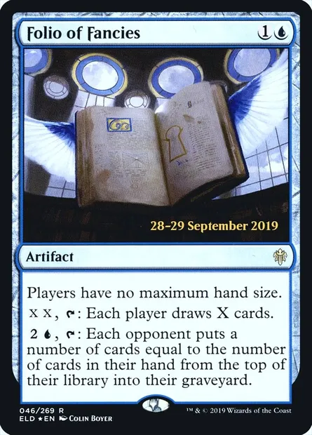 Folio of Fancies, Magic card PELD 46s — Throne of Eldraine Promos set