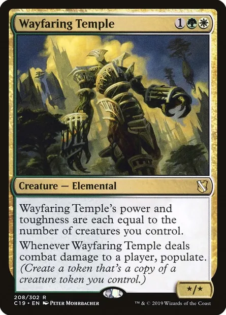 Wayfaring Temple, Magic card C19 208 — Commander 2019 set
