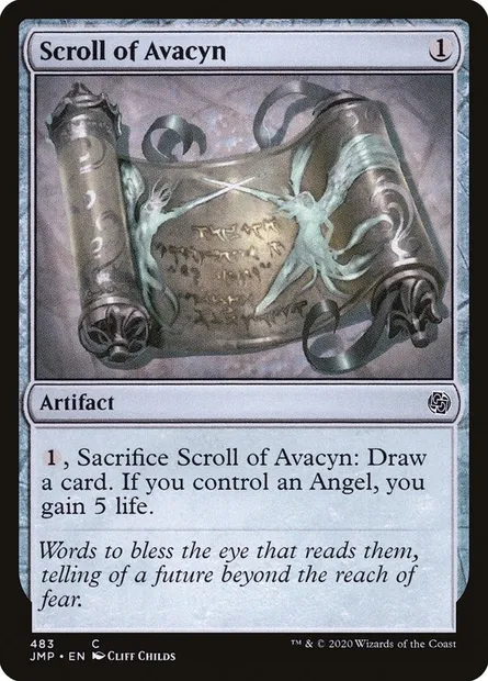Parchemin d'Avacyn, carte Magic JMP 483 — extension Jumpstart