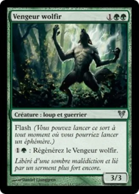 Vengeur wolfir, carte Magic AVR 205 — extension Avacyn ressuscitée