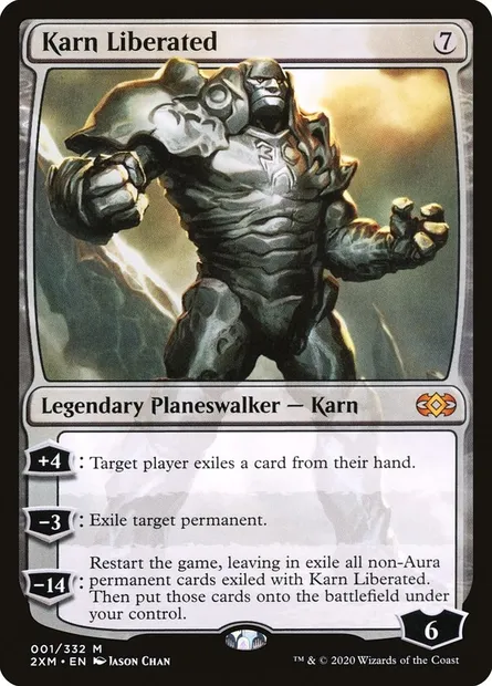 Karn Liberated, Magic card 2XM 1 — Double Masters set