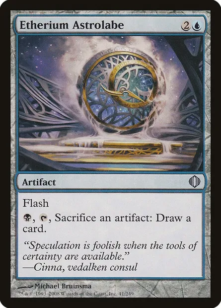 Etherium Astrolabe, Magic card ALA 41 — Shards of Alara set