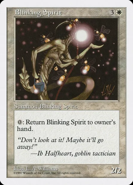 Blinking Spirit, Magic card 5ED 12 — Fifth Edition set