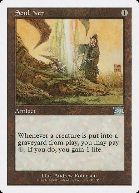 Soul Net, Magic card 6ED 313 — Classic Sixth Edition set