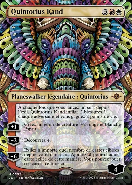 Quintorius Kand, carte Magic LCI 352 — extension The Lost Caverns of Ixalan