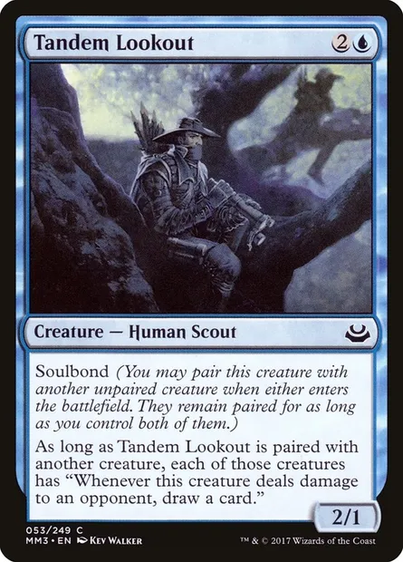 Tandem Lookout, Magic card MM3 53 — Modern Masters 2017 set