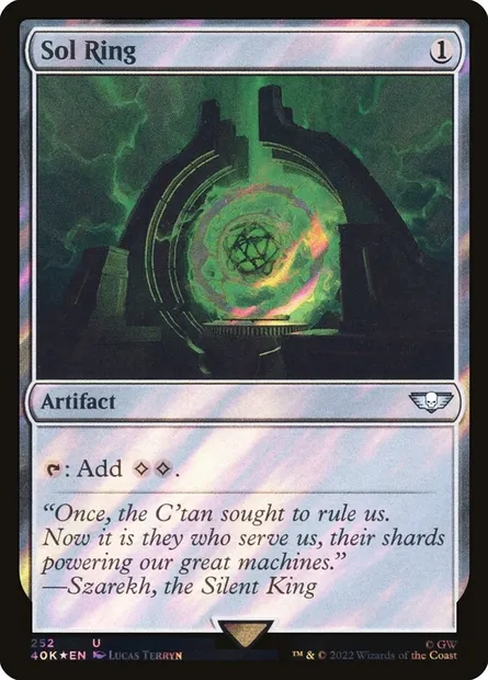 Sol Ring, Magic card 40K 252★ — Warhammer 40,000 Commander set