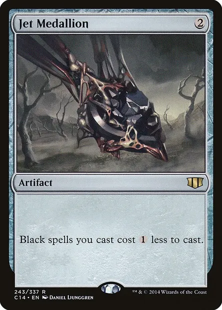 Jet Medallion, Magic card C14 243 — Commander 2014 set