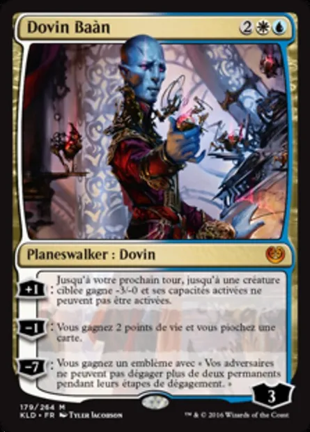 Dovin Baàn, carte Magic KLD 179 — extension Kaladesh