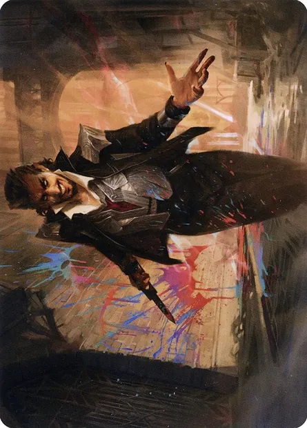 Anhelo, the Painter // Anhelo, the Painter, carte Magic ASNC 38 — extension New Capenna Art Series