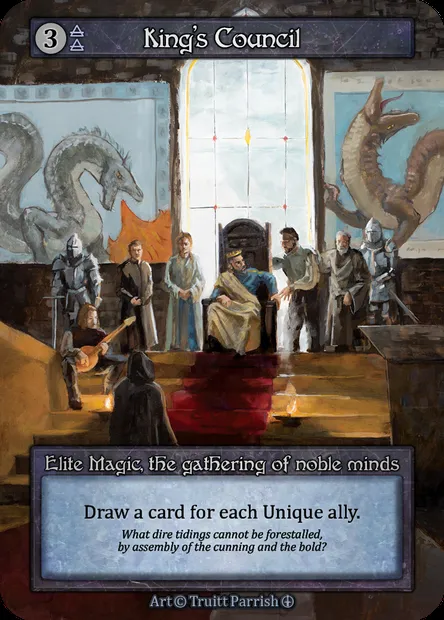King's Council, carte Sorcery ATH 133 — extension Arthurian Legends