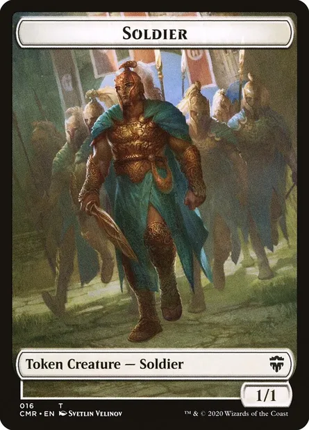 Soldier, Magic card TCMR 16 — Commander Legends Tokens set