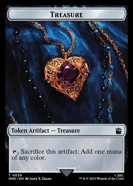 Treasure, Magic card TWHO 29 — Doctor Who Tokens set